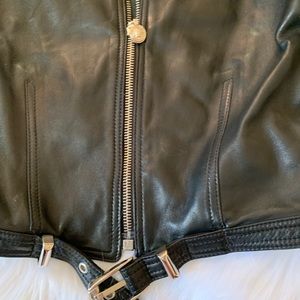 Gianni Versace Vintage Leather Vest